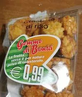 Quantité de sucre dans Crackers di Riso