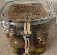 Suhkru kogus sees Mix olive denocciolate farcite e affettate