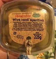 Suhkru kogus sees Olive verdi Aperitivo