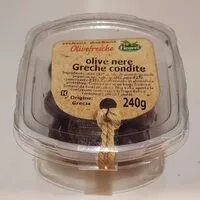 Suhkru kogus sees Olive nere greche condite