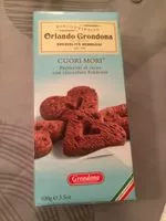 Количество сахара в Cuori Mori Cookies