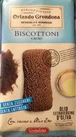 Количество сахара в Biscottoni cacao