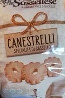 Suhkru kogus sees Canestrelli