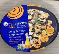 含糖量 Vongole veraci e lupini cotti alla marinara