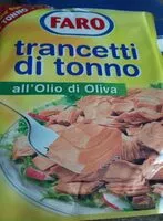 入っている砂糖の量 Trancetti di tonno