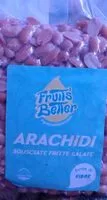 Quantité de sucre dans Arachidi sgusciate salate