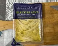 入っている砂糖の量 Filetti di alici del mar cantabrico