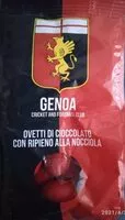 चीनी की मात्रा Ovetti di cioccolato con ripieno alla nocciola