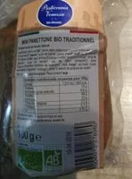 Количество сахара в Mini Panettone bio traditionnel