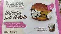 Количество сахара в Brioche per gelato