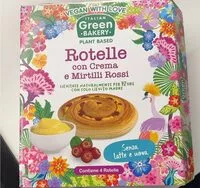 चीनी की मात्रा Rotelle con crema e mirtilli