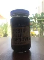 入っている砂糖の量 Pesto alla genovese