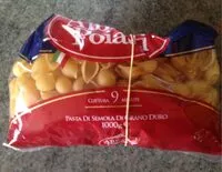 Quantité de sucre dans Conchiglie