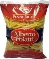 Quantité de sucre dans Alberto Poiatti Penne Rigate No. 41 1kg