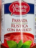 Quantité de sucre dans Passata rustica con basilico