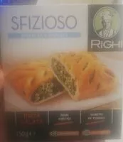 Suhkru kogus sees Sfizioso ricotta e spinaci