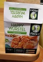 Suhkru kogus sees Happy wurstel