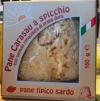 Amount of sugar in Pane carasau a spicchio