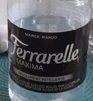 Jumlah gula yang masuk Ferrarelle maxima