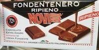 Jumlah gula yang masuk Fondentenero Ripieno, cioccolato extra amaro 72% ripieno