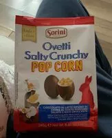 Cantidad de azúcar en Ovetti salty crunchy