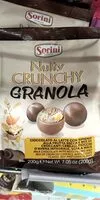Cantidad de azúcar en Nutty crunchy gronola