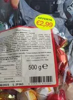 Cantidad de azúcar en Praline assortite ripiene