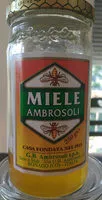 Sucre et nutriments contenus dans Miele ambrosoli