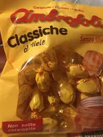 Jumlah gula yang masuk Ambrosoli caramelle al miele