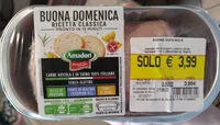 Jumlah gula yang masuk Buona domenica