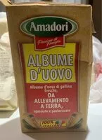 入っている砂糖の量 ALBUME D’UOVO