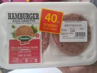 Jumlah gula yang masuk Hamburger alle erbette
