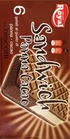 Sokerin määrä sisällä Sandwich Panna-Cacao