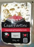 İçindeki şeker miktarı Cappelletti al prosciutto crudo