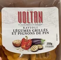 Zuckermenge drin Ravioli Légumes grillés et pignons de pin