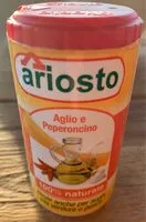 Sucre et nutriments contenus dans Ariosto