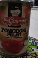 İçindeki şeker miktarı Pomodori Pelati