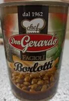 İçindeki şeker miktarı Fagioli borlotti