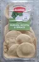 Sokerin määrä sisällä Ravioli Burrata, Ricotta & Spinach