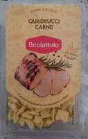 Sokerin määrä sisällä Quadrucci carne