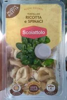 Sokerin määrä sisällä Tortellini ricotta e spinaci