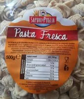 Sokerin määrä sisällä Pasta fresca orecchiette