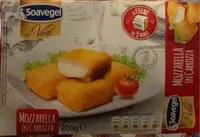 Jumlah gula yang masuk Mozzarella in carrozza