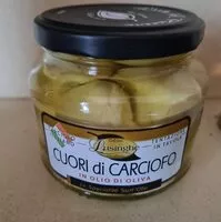 İçindeki şeker miktarı Cuori di Carciofo
