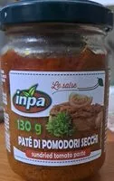 İçindeki şeker miktarı Paté di pomodori secchi