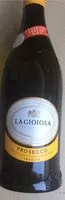 Quantité de sucre dans Prosecco