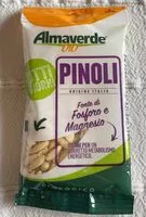 入っている砂糖の量 Pinoli biologici