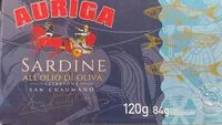 Jumlah gula yang masuk Sardine all 'olio di oliva