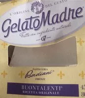 Jumlah gula yang masuk Gelato madre