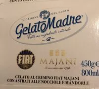 Sucre et nutriments contenus dans Gelato madre